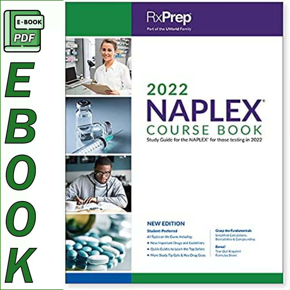 RxPrep's 2022 Course Book For Pharmacist Licensure Exam Preparation